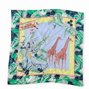 Jungle Animal Colorful Scarf